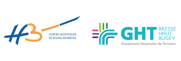 Logo du CH de Bourg-en-Bresse